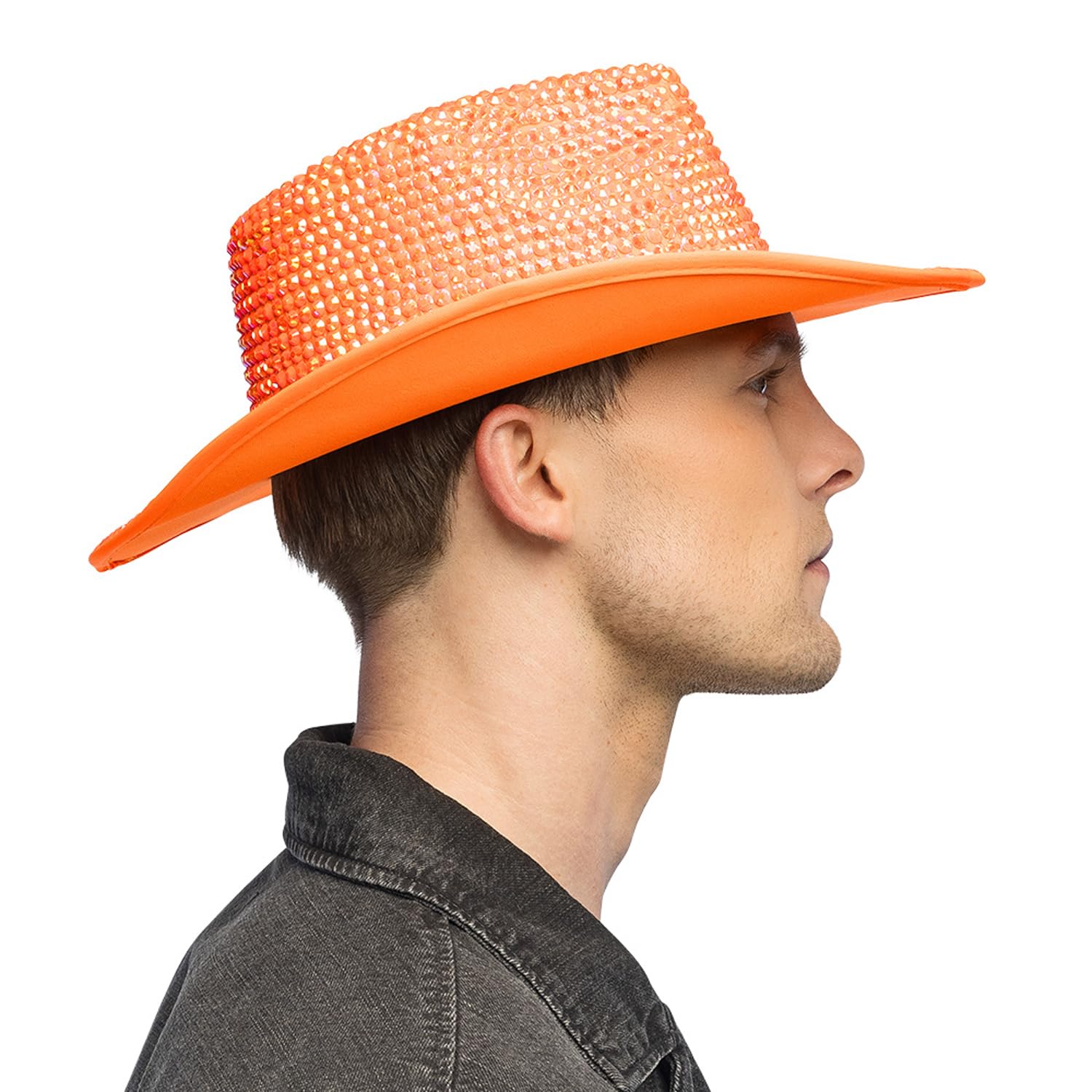 boland-aurora-uv-cowboyhut-western-neonorange image 4