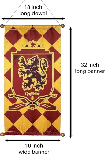 rubie-s-deluxe-gryffindor-hogwarts-hausbanner-deko-83-8-cm image 6