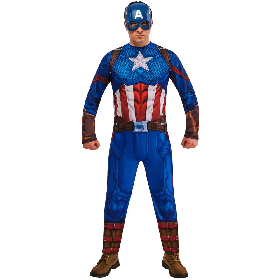 rubie-s-deluxe-captain-america-kost-m-gr-m-klassisch-herren image 1