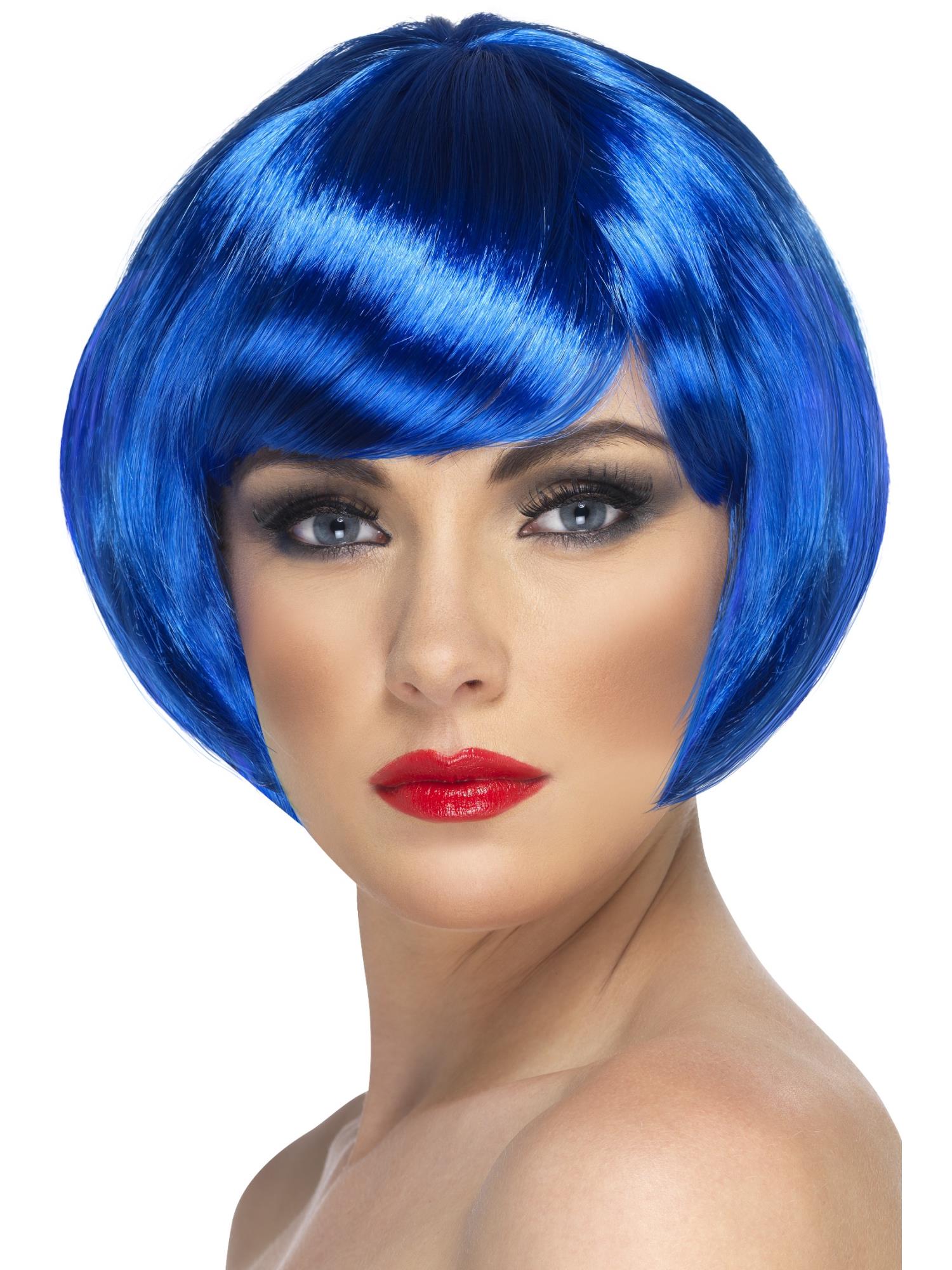 smiffys-fever-babe-bob-per-cke-braun-kurz-mit-pony image 3