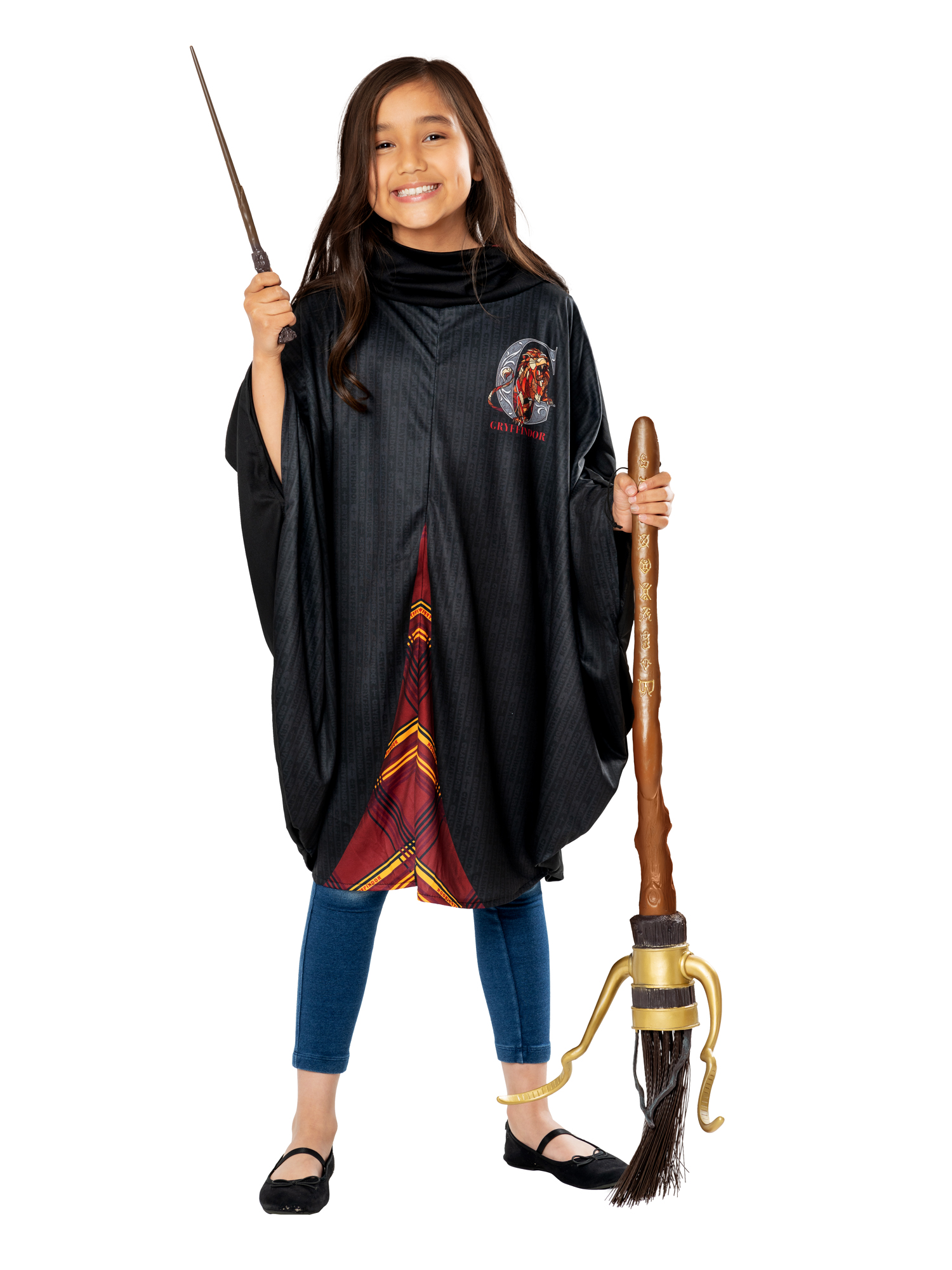 rubies-harry-potter-feuerblitz-besen-pvc-mit-goldgravur image 2