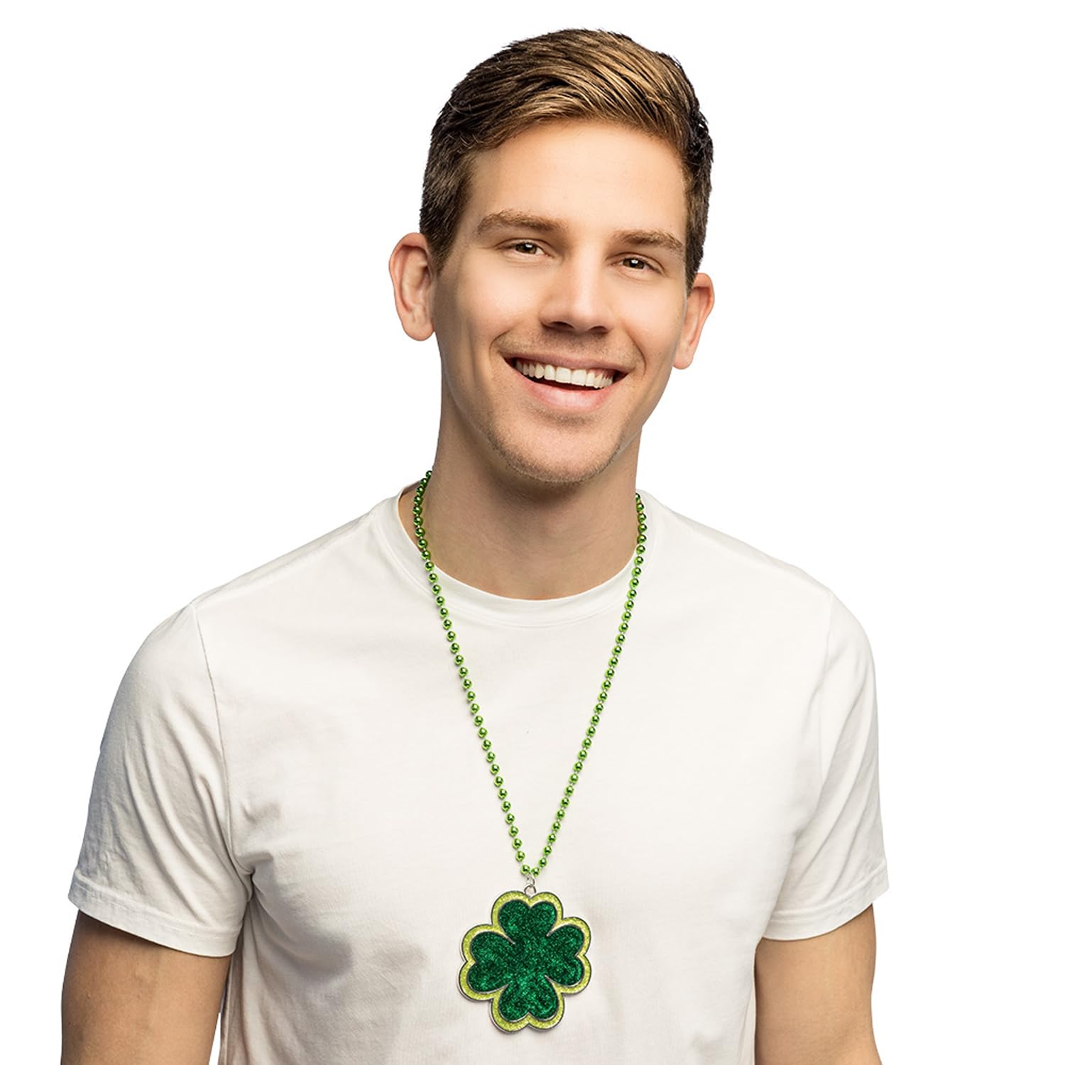 boland-shamrock-shine-halskette-kleeblatt-gr-n-8-5-cm image 1