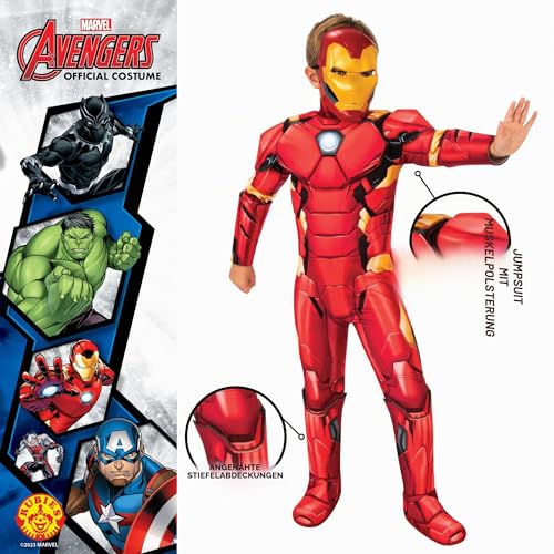 rubie-s-deluxe-iron-man-kost-m-kinder-9-10-jahre image 8