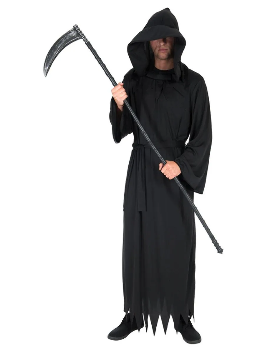 smiffys-fever-grim-reaper-robe-herren-schwarz-gr-m image 1