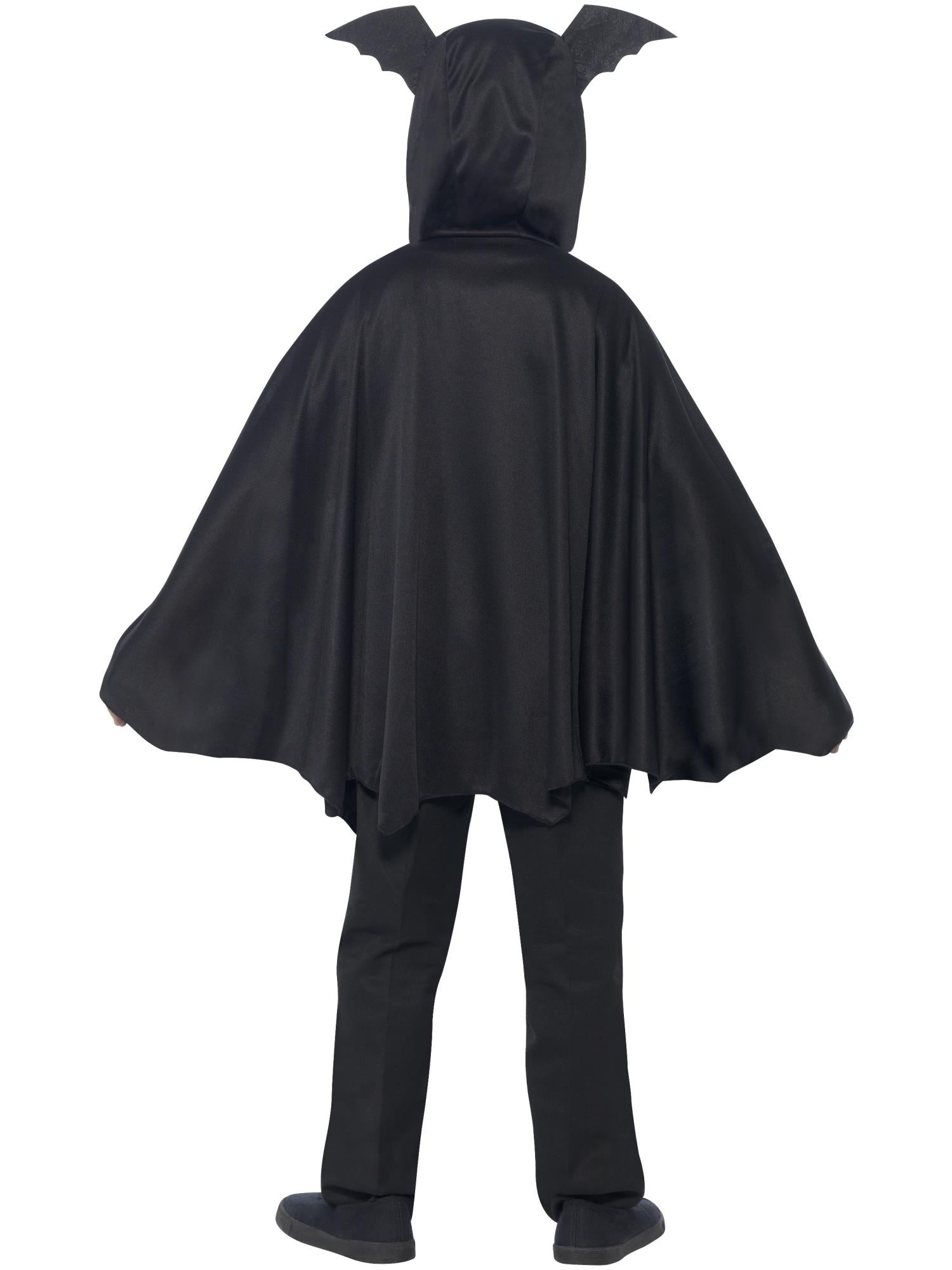 smiffys-fever-fledermaus-cape-schwarz-kinder-m-l image 2