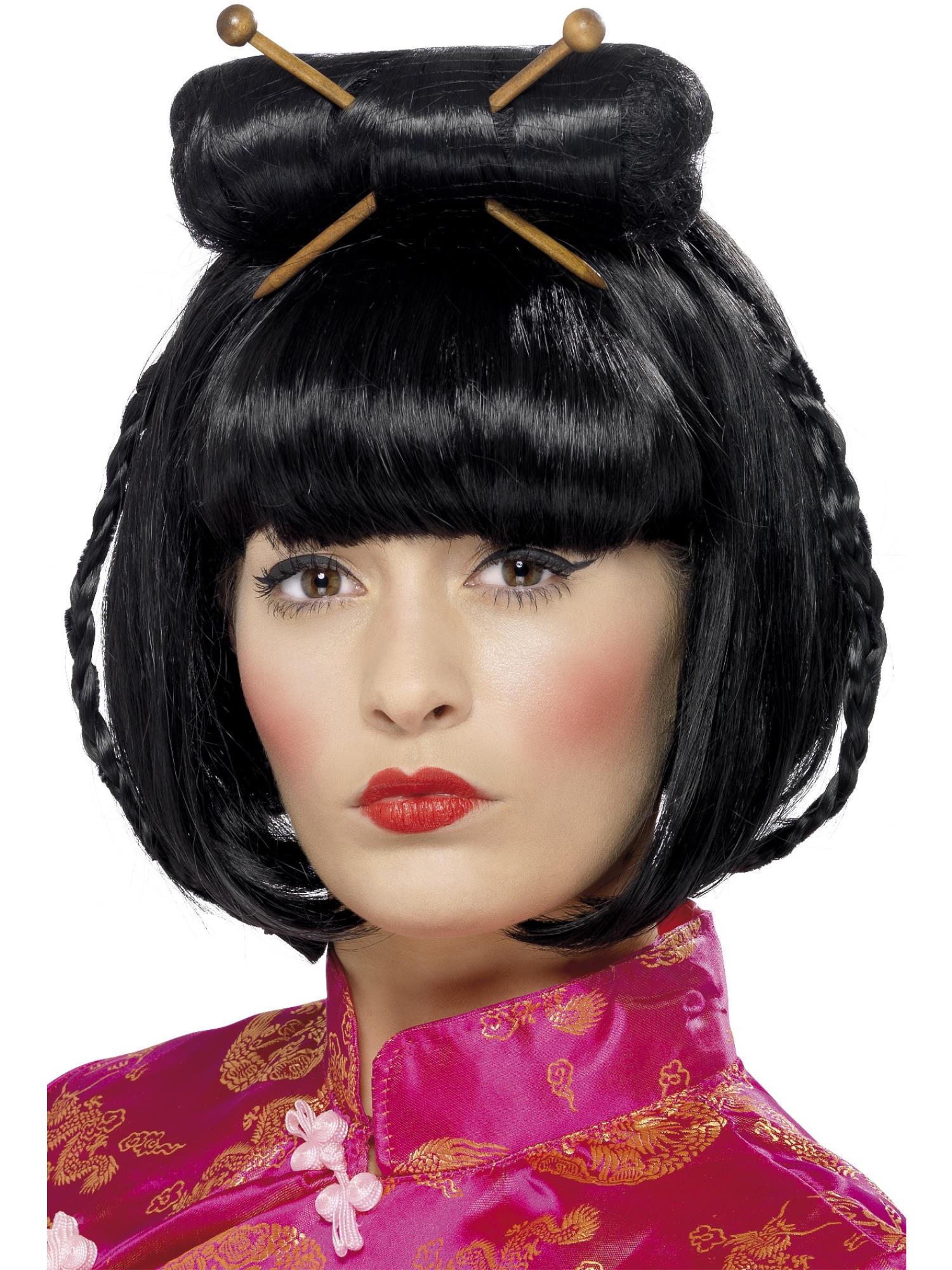 smiffys-fever-oriental-lady-per-cke-damen-schwarz image 1