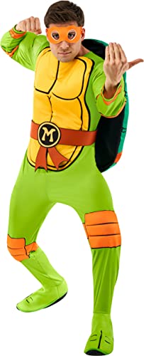 rubie-s-deluxe-michelangelo-turtles-kost-m-herren-m-overall image 6