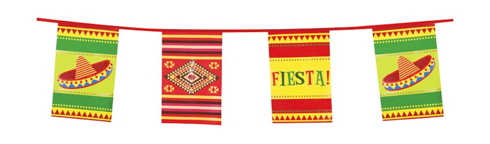 boland-wimpelkette-fiesta-10m-deko-bunt-mexiko image 1