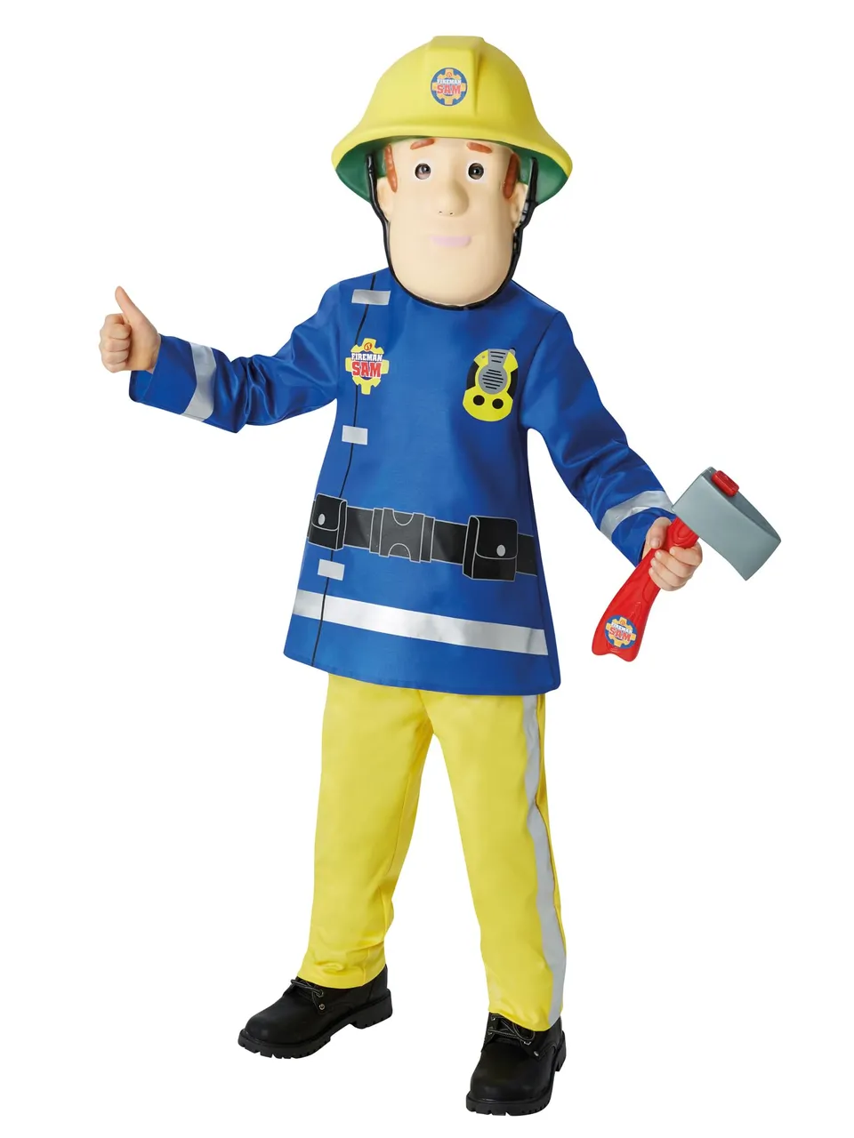 rubie-s-deluxe-feuerwehrmann-sam-kinderkost-m-3-4-jahre image 1