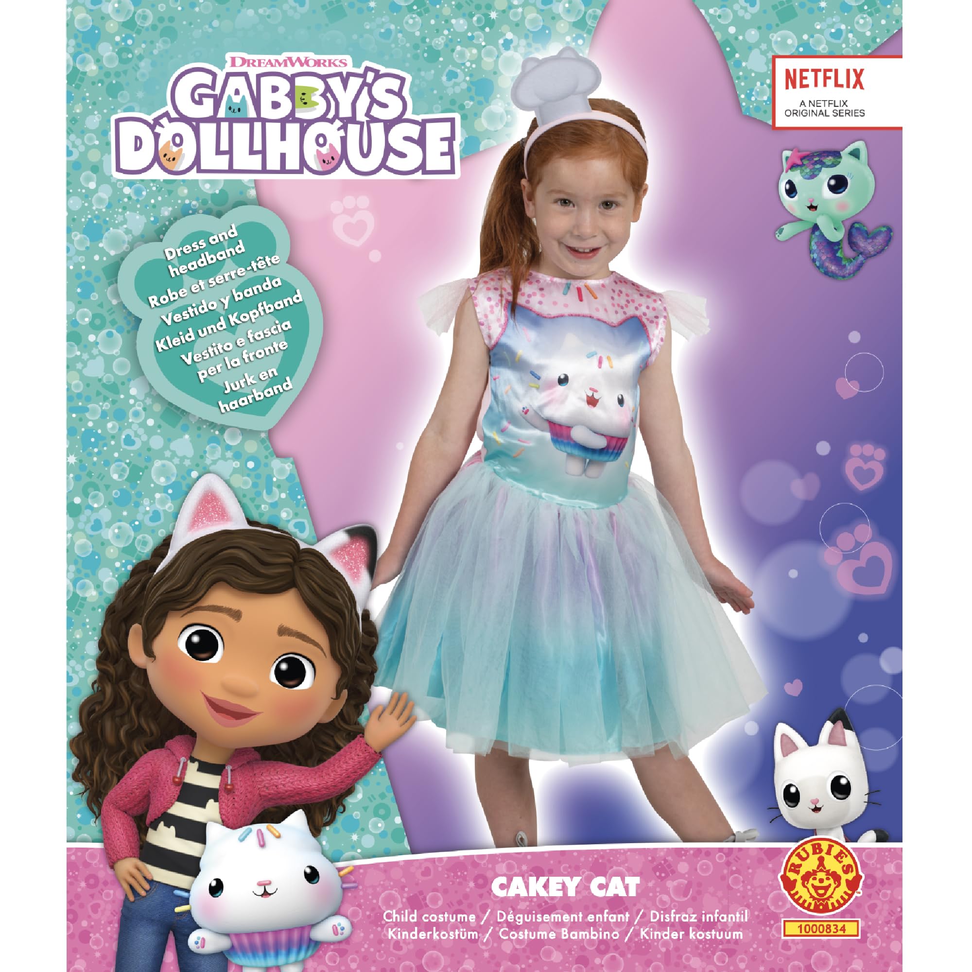 rubie-s-deluxe-cakey-cat-tutu-kleid-kinder-3-5-jahre-rosa image 4