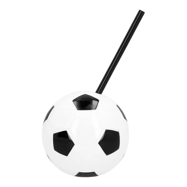 boland-fu-ball-becher-450-ml-mit-strohhalm-deckel image 1