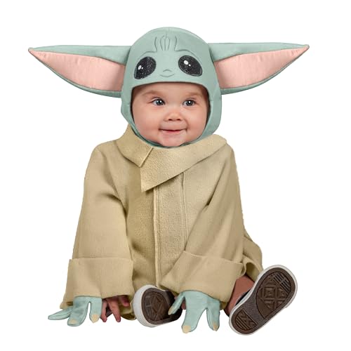 rubie-s-deluxe-star-wars-baby-yoda-kost-m-6-12-monate image 7