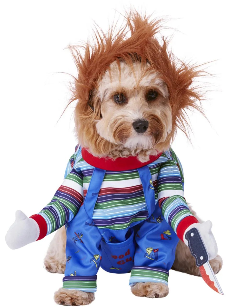 smiffys-fever-chucky-tierkost-m-hundekost-m-mit-per-cke-m image 1