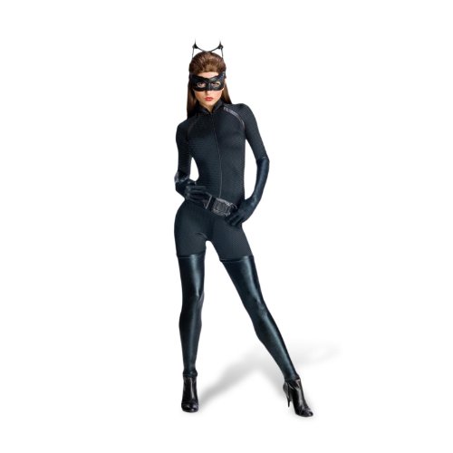 rubie-s-deluxe-batman-catwoman-kost-m-damen-schwarz-gr-s image 2