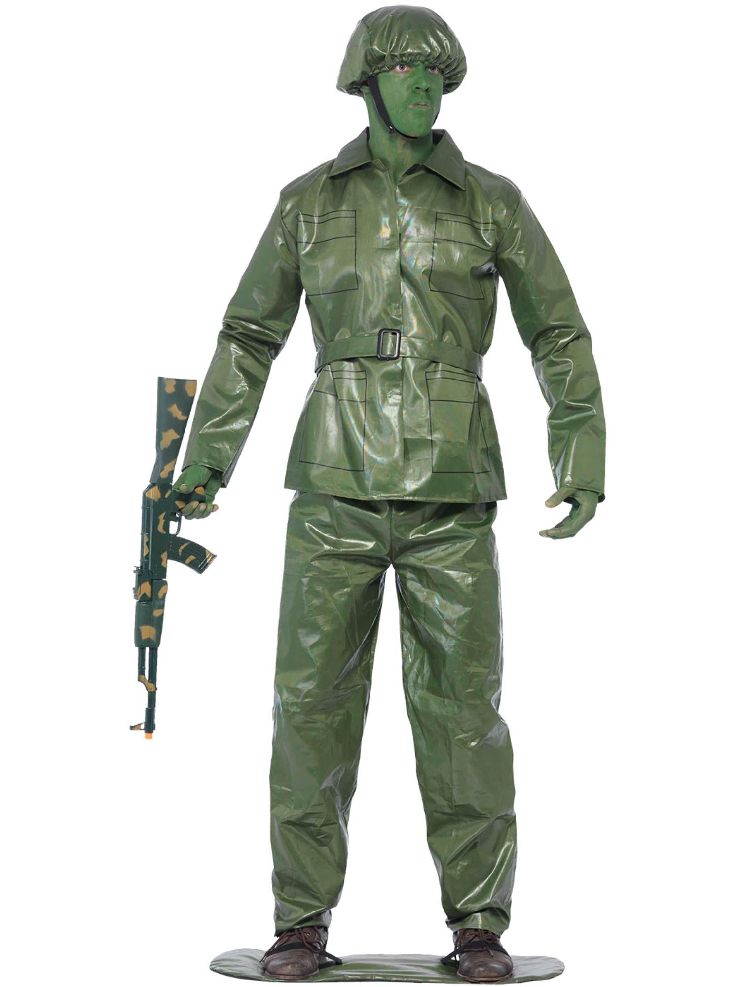 smiffys-fever-toy-soldier-kost-m-gr-n-5-teilig-herren image 4