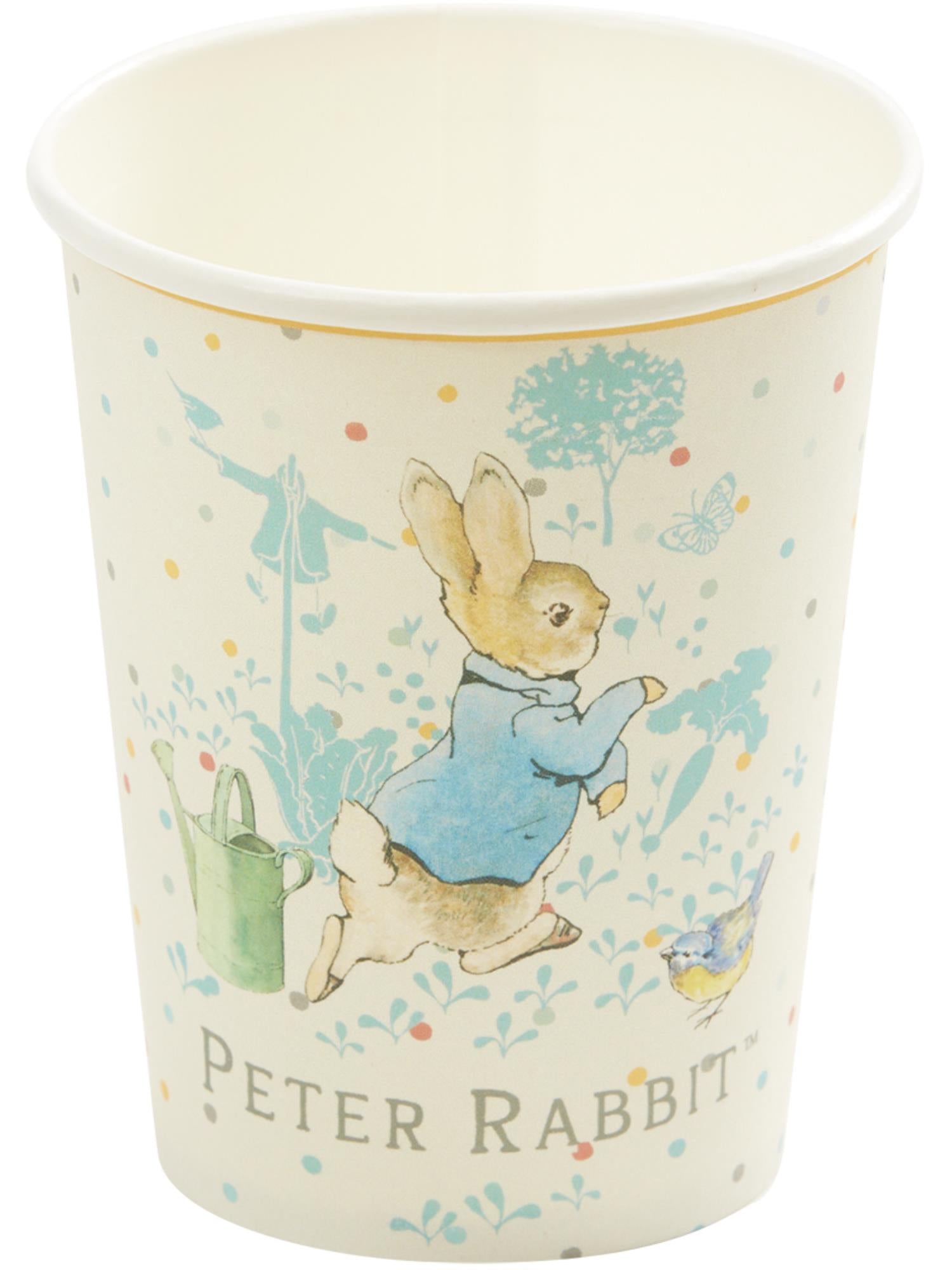 smiffys-fever-peter-rabbit-party-becher-8er-266ml image 1