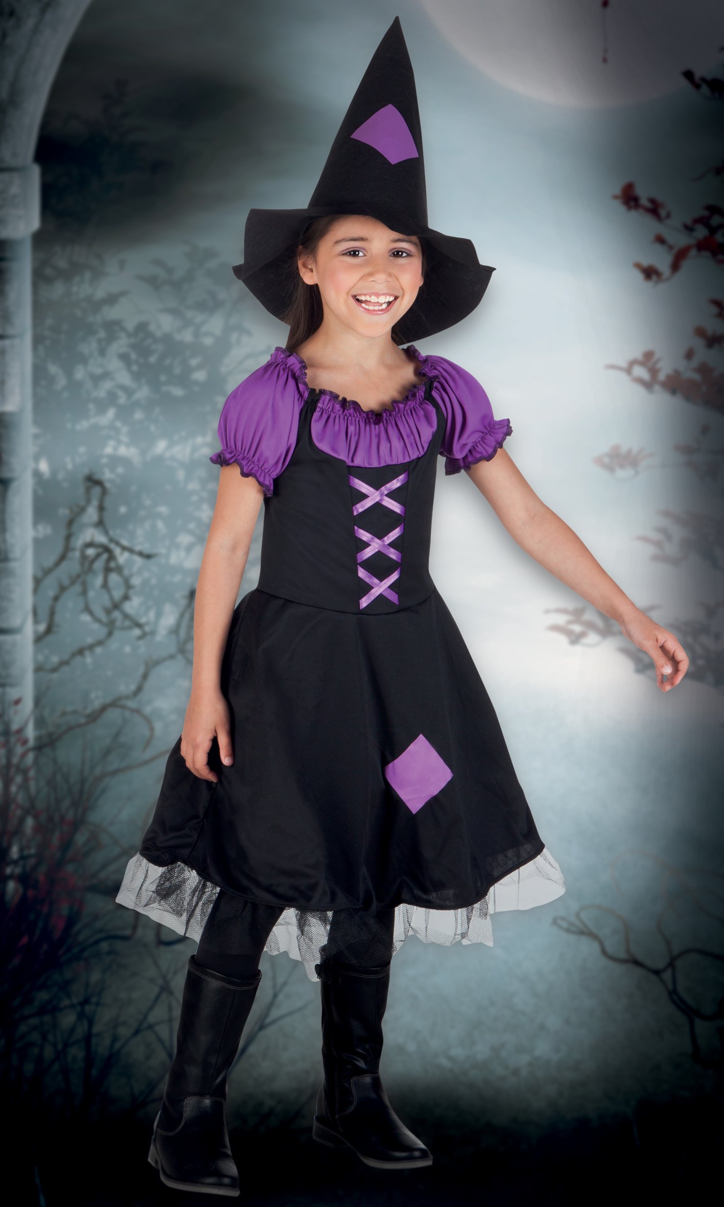boland-halloween-hexenkost-m-kinder-imperial-witch-mit-hut image 4