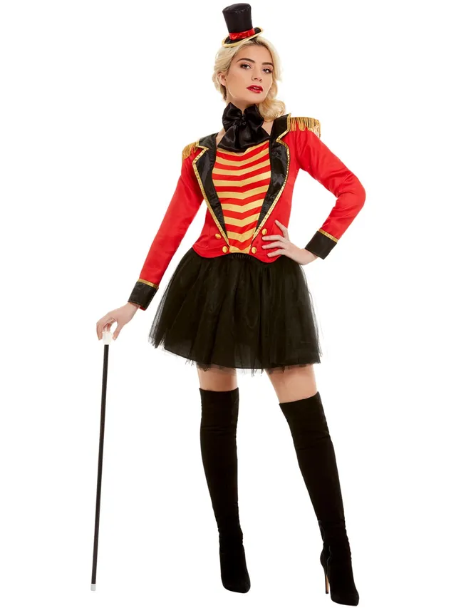 smiffys-fever-ringmaster-kost-m-damen-rot-gr-xs-l image 1