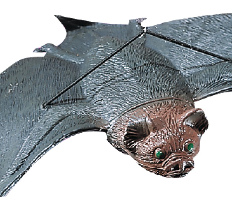 rubies-fledermaus-deko-41-cm-halloween-schwarz image 2