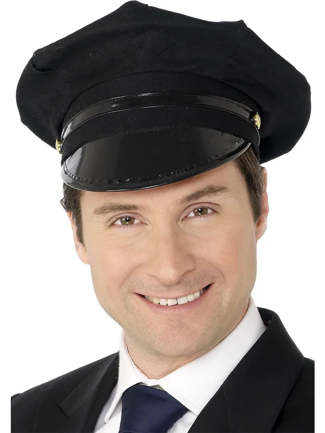 smiffys-fever-31701-chauffeur-m-tze-schwarz-hut image 1