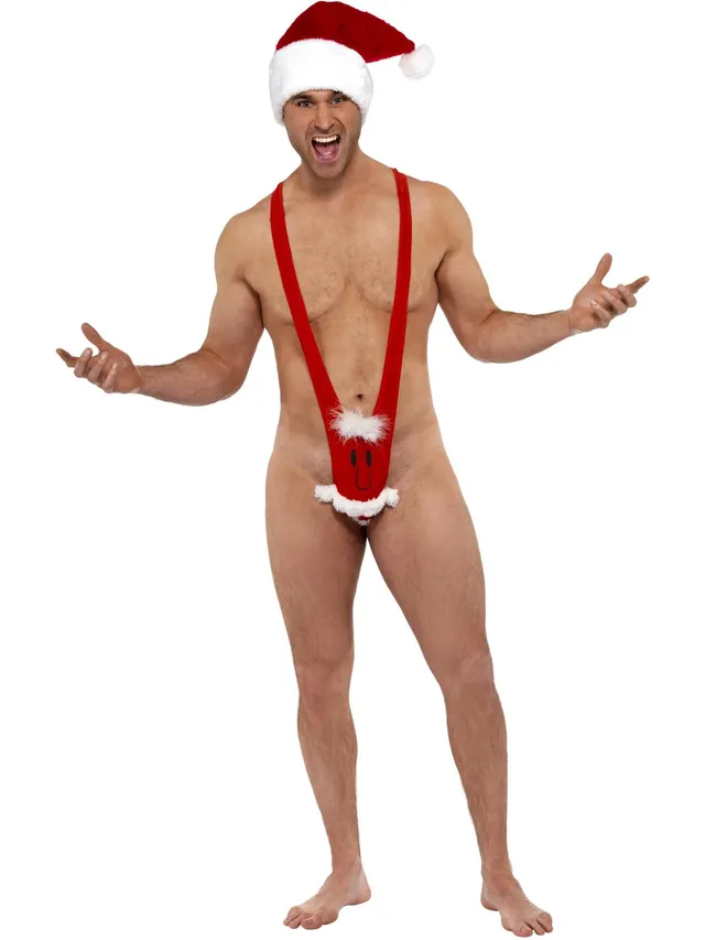 smiffys-fever-santa-kini-mankini-rot-herren-einheitsgr-e image 1