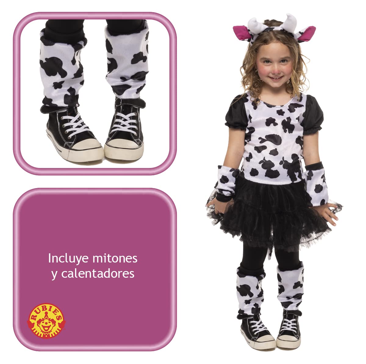 rubie-s-deluxe-kuh-tutu-kost-m-kinder-m-5-7-jahre image 3