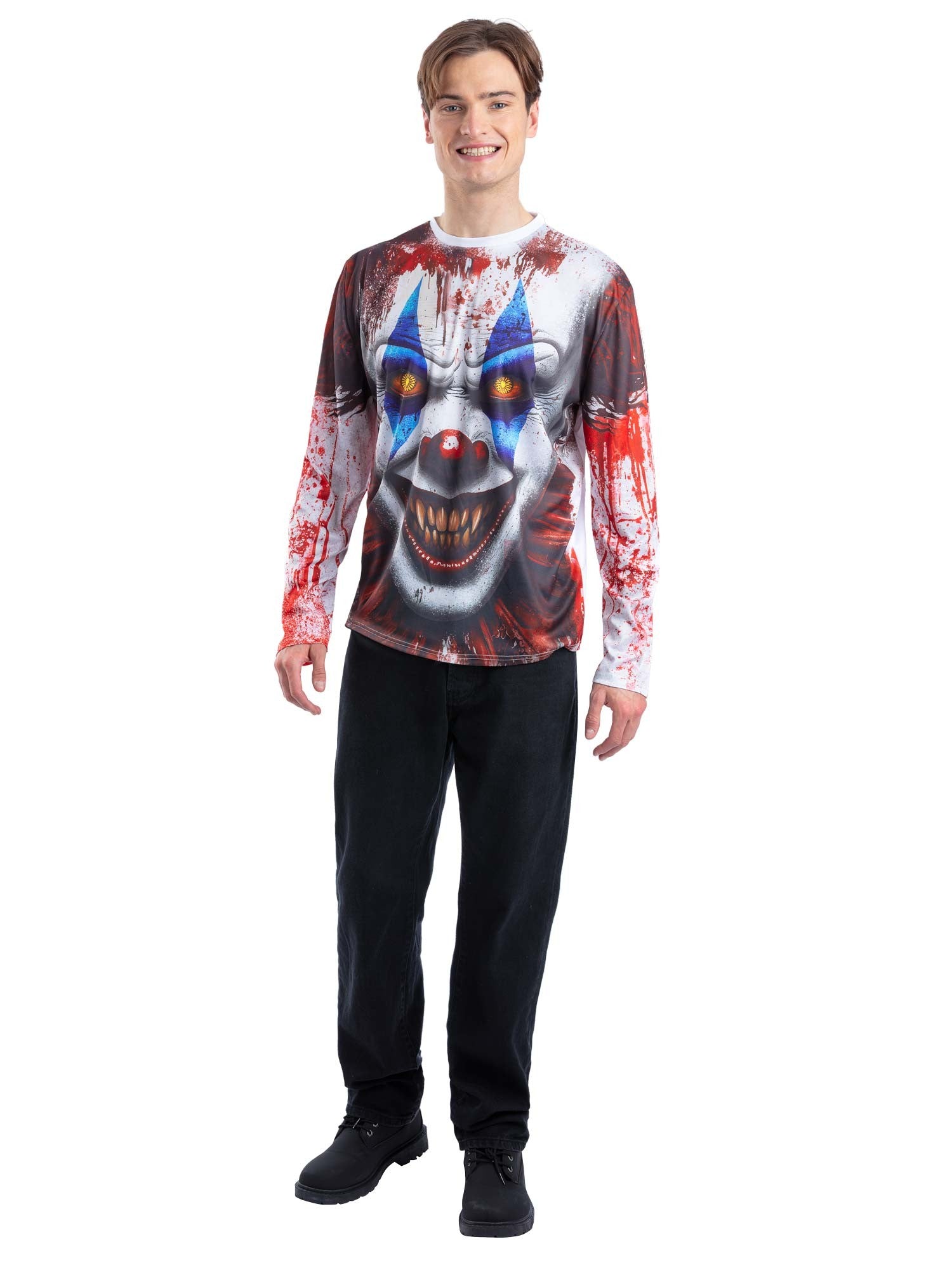 smiffys-fever-clown-top-82204-kost-moberteil-large-horror image 1