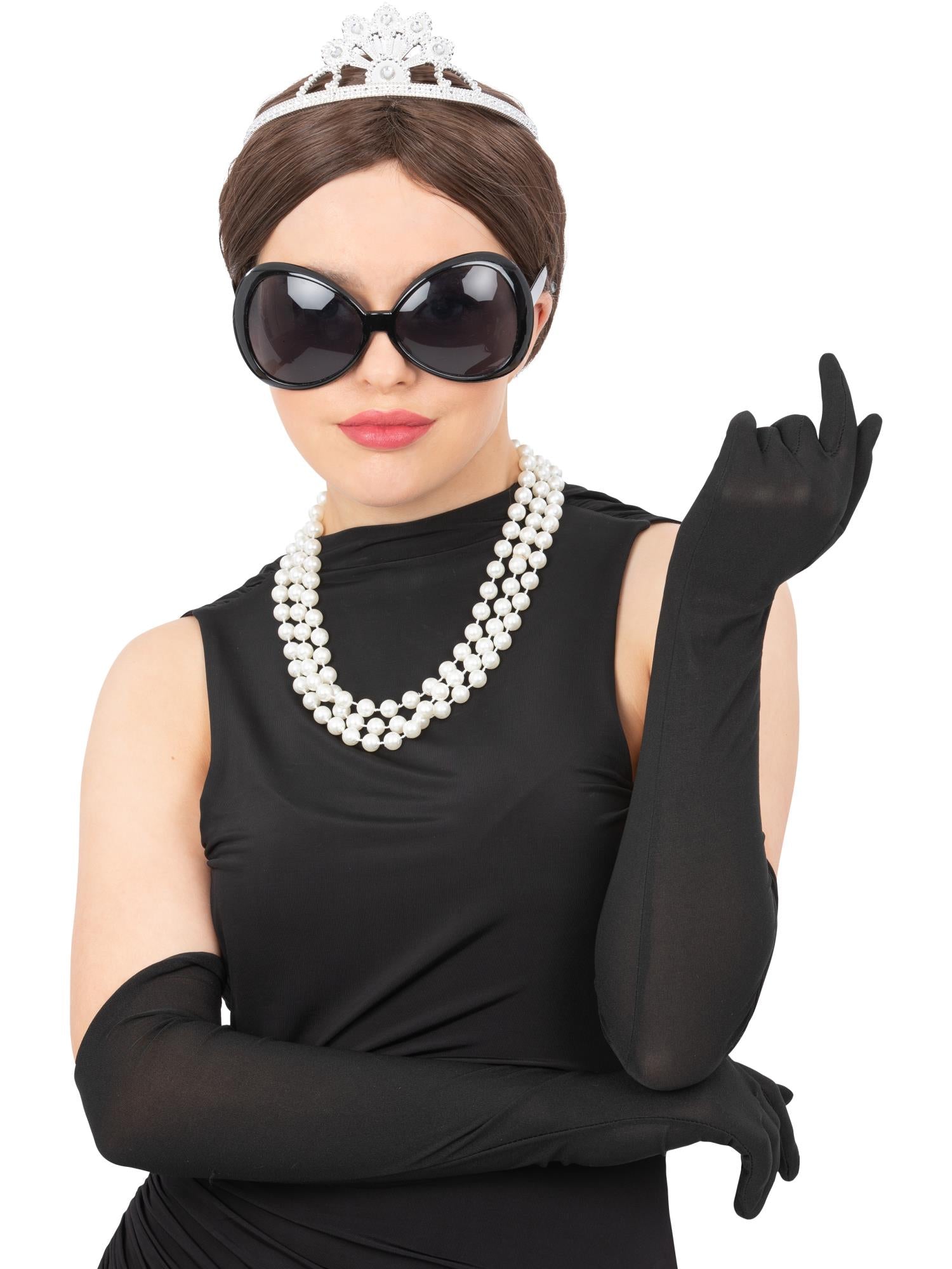 smiffys-fever-tiffany-diva-kit-damen-zubeh-r-4-tlg-schwarz image 2