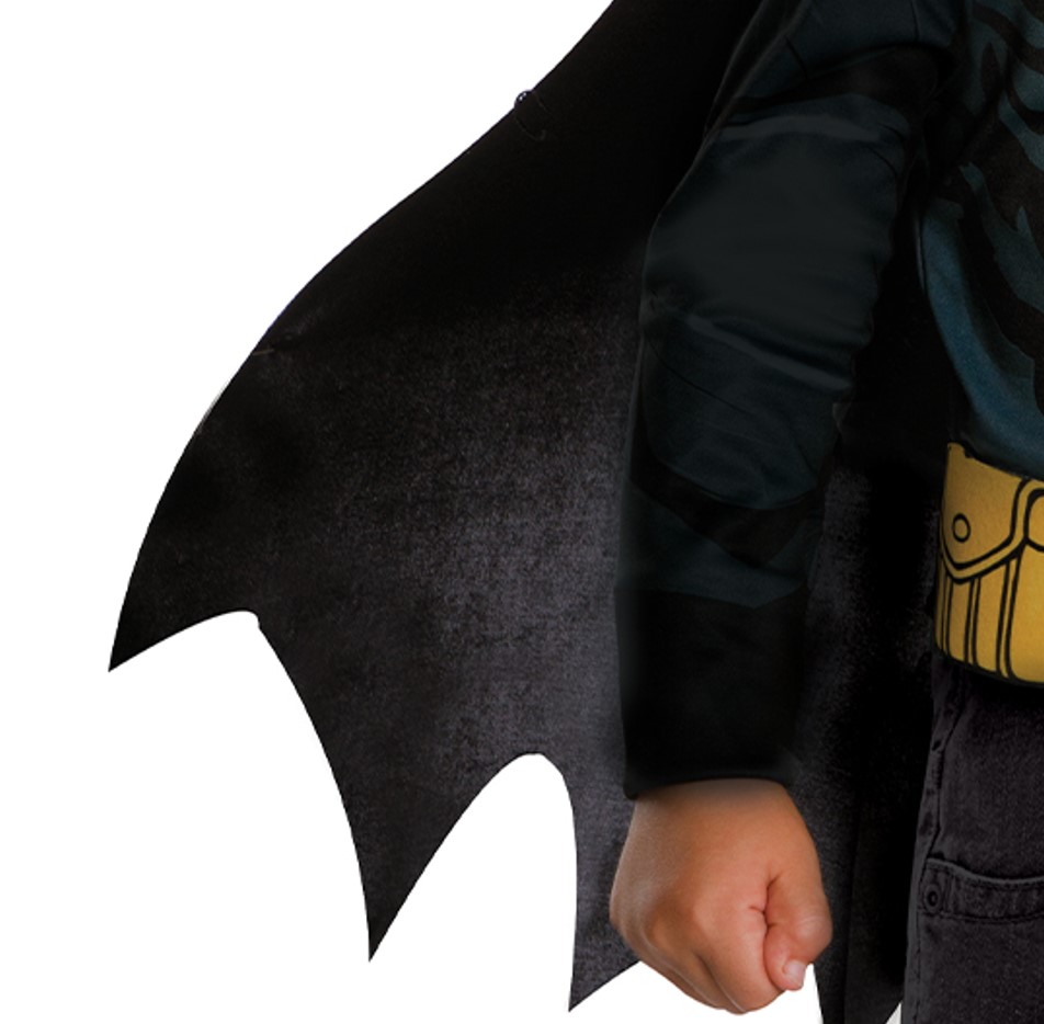 rubies-batman-kost-m-top-schwarz-mit-maske image 4