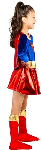 rubie-s-deluxe-supergirl-kost-m-m-dchen-3-5-jahre-mit-cape image 8