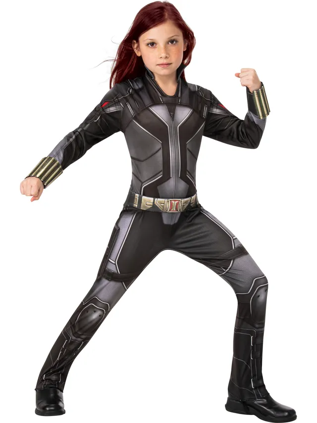 rubies-black-widow-kost-m-overall-grau-schwarz-g-rtel image 1