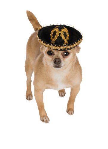 rubie-s-deluxe-sombrero-hundehut-m-l-silber-schwarz image 8