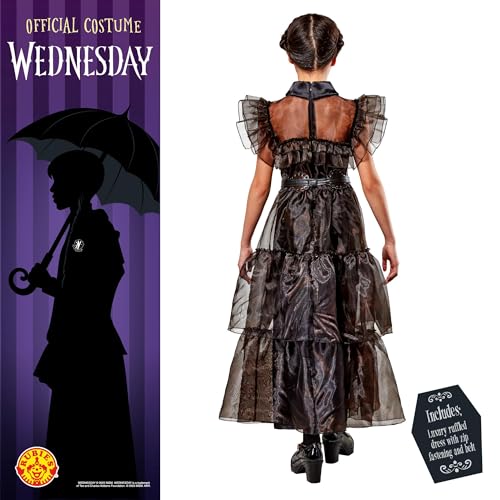 rubie-s-wednesday-addams-kost-m-m-dchen-9-10-jahre-schwarz image 8