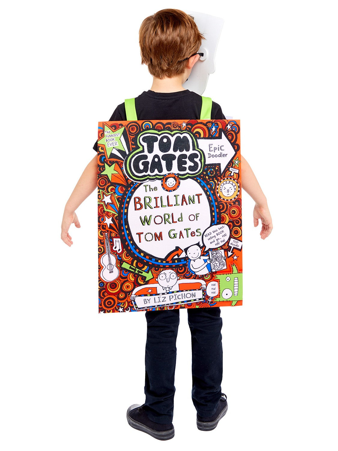 smiffys-tom-gates-kost-m-kinder-tabard-zum-ausmalen image 2