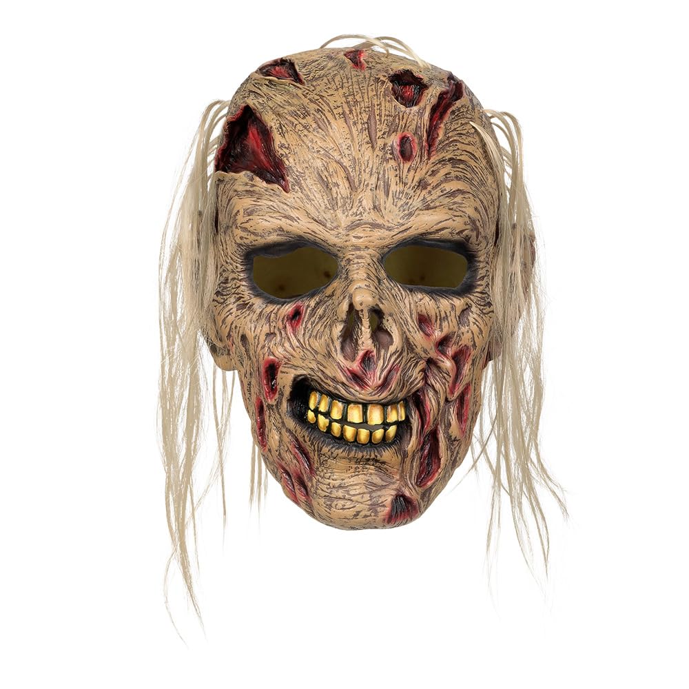 boland-masks-zombie-kopfmaske-latex-97609-mit-haaren image 1