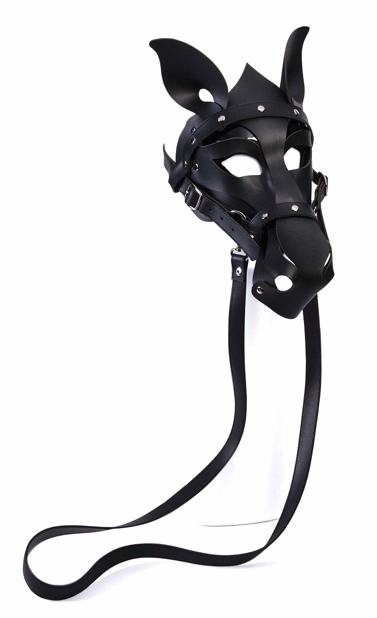 rubie-s-deluxe-pferdemaske-maske-schwarz-pferd image 1